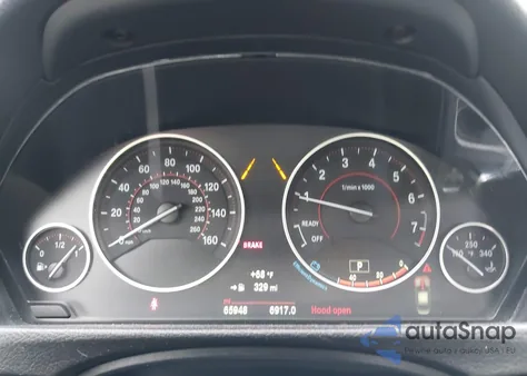 2015 BMW 335I z USA, uszkodzony, nr VIN WBA3A9G55FNT09455